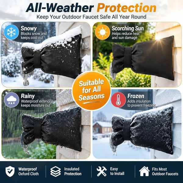 Kartizee™ Thermal Waterproof Hose Bib Covers