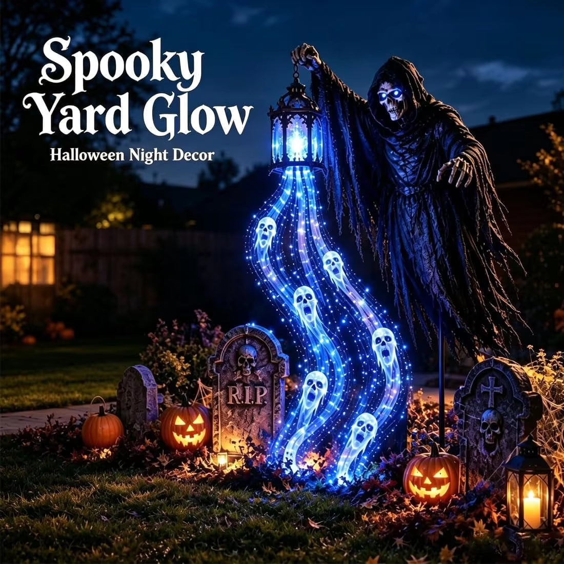 Kartizee™ Grim Reaper Garden Light